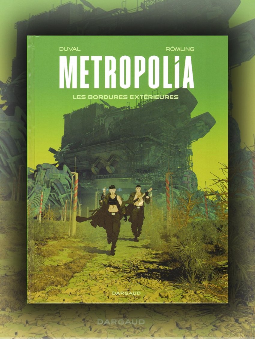 Couverture de Metropolia - Les bordures extérieures
